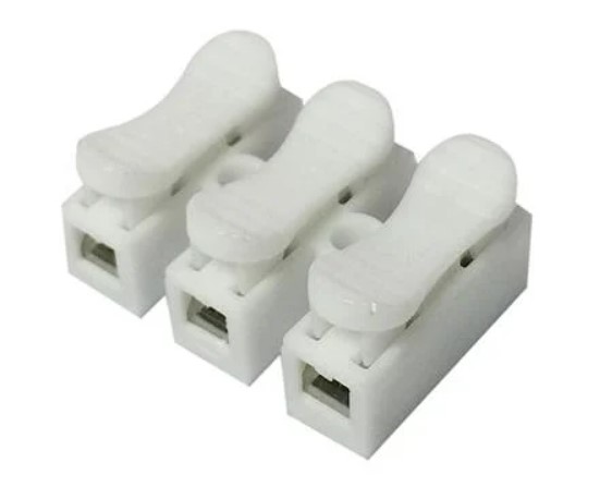 ตัวต่อสายไฟ ชนิดขาหนีบ 3 ช่อง