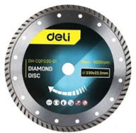 ใบตัดเพชร 7" 180x22.2mm EDH-CQP180-E1 DELI+