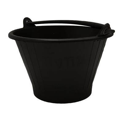 กระป๋องปูนแบบหนา ขนาด 30x19x19 CM. (6 ลิตร) สีดำ