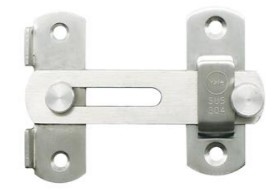 [1001022] กลอนห้องน้ำ DL909SS 4" สแตนเลสด้าน YALE