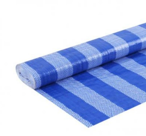 [1001080] ผ้าฟาง 72 สีฟ้าขาว FIX&BUILD 30 หลา+