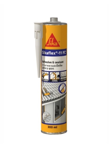 [1001091] กาวยาแนว Sikaflex 11 FC+ White 300 ml. Sika