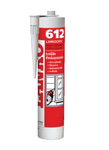 [1001093] -อะคริลิก 612 White 300ML LANKO