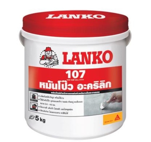 [1001108] -WALL PUTTY 107 / Pl 5KG LANKO