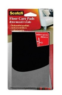 [1001482] สักหลาดเหลี่ยมมีกาวในตัว 100x150มม สีดำ 3M