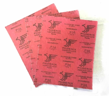 [1002019] ผ้าทรายหลังแดง 100 ฟินิกส์