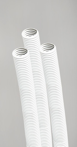 [1002186] NNCC2010M ท่ออ่อนลูกฟูก มิล ขาว 20มม. ยาว 10เมตร NANO