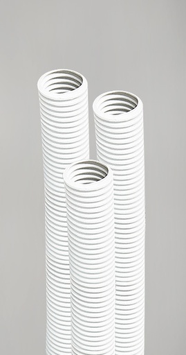 [1002187] NNCC2510M ท่ออ่อนลูกฟูก มิล ขาว 25มม. ยาว 10เมตร NANO