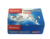 [1002950] เข็มหมุดหัวกลม B3537 COMIX+