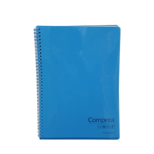 [1002973] -สมุดโน๊ต CPA4801 ฟ้า COMIX+