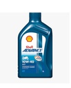 -น้ำมันเครื่อง 4T 1L 10W40 ADV AX7 SHELL