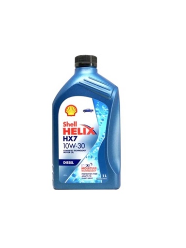 [1002525] -น้ำมันเครื่อง HELIX 1L 10W30 DEHX7 SHELL