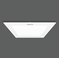 [1002740] หลอด LED DOWNLIGHT ULTRA SLIM 15w. เหลี่ยม LAMPTAN