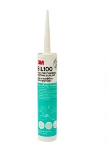 [1003160] -ซิลิโคน 100% อย่างดี สีใส 3M