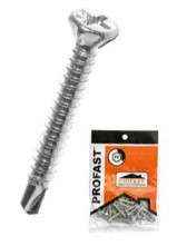 [1003397] สกรูไม้ฝา 7X32 (ปลายสว่านไม่มีปีก) PROFAST