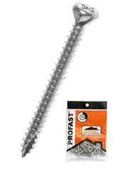 [1003400] สกรูไม้ฝา 7X45 (ปลายแหลม) PROFAST