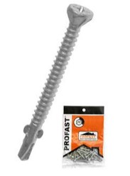 [1003404] สกรูไม้ฝา 7X45 (มีปีก) PROFAST