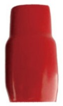 [1003588] ปลอกหุ้มหางปลา V8(10) สีแดง PEOPLE (QTY 10)