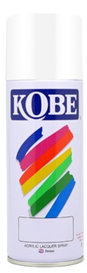 [1003969] สเปรย์รองพื้น #F100 400 ซี.ซี. ขาวด้าน KOBE