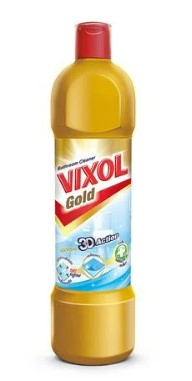 [1004030] -น้ำยาล้างห้องน้ำ 900มล. (ขวด) สีทอง วิกซอล