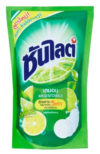 [1004327] -น้ำยาล้างจาน สูตรเลมอนและมะนาวเขียว 300 มล. ซันไลต์