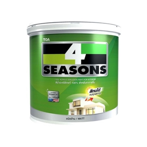 [1004375] สีน้ำภายใน ด้าน 1/4 กล. เบส C โฟร์ซีซันส์ TOA
