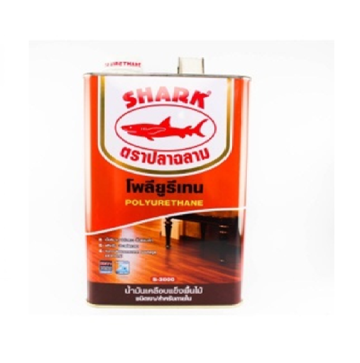 [1004467] โพลียูรีเทน 1K เงา ภายใน 1/4กล. #S3000 ปลาฉลาม