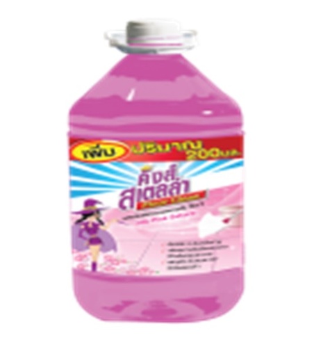[1004477] -น้ำยาถูพื้น 5,200 ml. กลิ่น Pink Sakura King's Stella