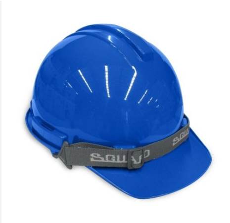 [1004724] -หมวกนิรภัย(ปรับเลื่อน)S1P สีน้ำเงิน S-GUARD