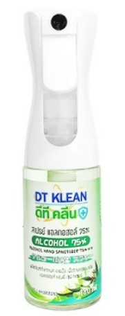[1004945] -สเปรย์แอลกอฮอล์75%ยูคาลิปฯ200ml DT KLEAN