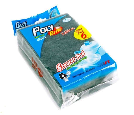 [1004971] -แผ่นใยขัดพิเศษ 567-6 โพลีไบรท์