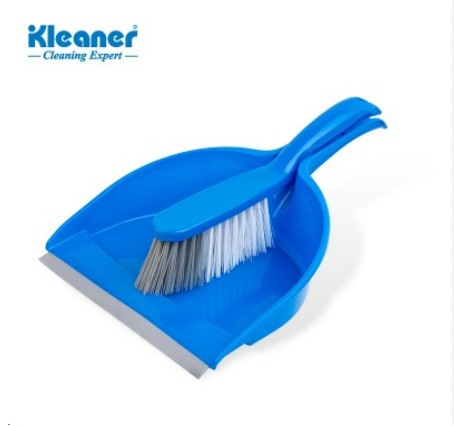 [1005473] -ไม้กวาดด้ามสั้น+ที่โกยผง KC2001 KLEANER+