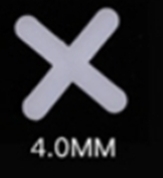 [1005331] -ตัวจัดร่องยาแนว 4mm 8119 200ตัว FIXTON+