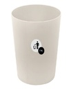 -ถังผงกลม 7.5L No.1141 สีเบจ JCJ