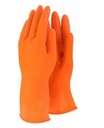 -ถุงมือยางสีส้ม ตุ๊กตา, M