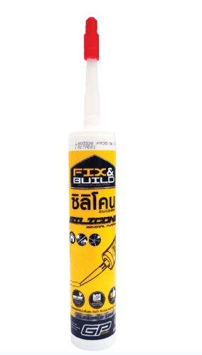 [1005912] -ซิลิโคน S18 สีอลูมิเนียม FIX&BUILD+