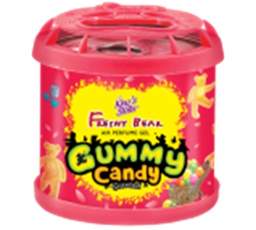 [1006015] เจลปรับอากาศ เฟรชชี่แบร์  80 g. กลิ่นแคนดี้ กัมมี่ King's Stella