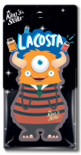 [1006021] -แผ่นหอมปรับอากาศ ลิตเติ้ล มอนสเตอร์ 13g. กลิ่น Lacosta King's Stella