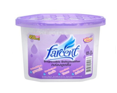 [1006143] -กล่องดูดความชื้น 450ML D-501V กลิ่นลาเวนเดอร์ Farcent