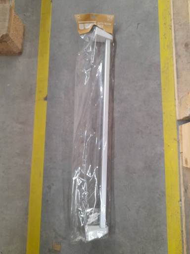 [1006772] -ราวแขวนผ้าติดผนังอลูมินียม TBA-03 75cm TRUBATH