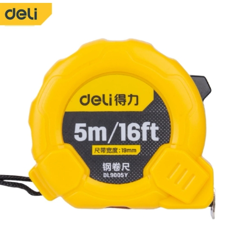 [1006821] -ตลับเมตร 5M/16ft x 19mm EDL9005Y DELI+