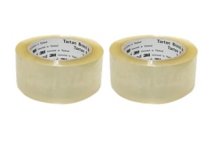 [1006837] -เทป OPP #301 2"*35 m สีใส 3M แพค 6