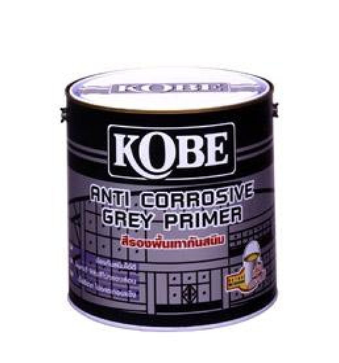 [1007233] สีรองพื้นกันสนิม #GREY K102 เทา 1/4 กล. KOBE