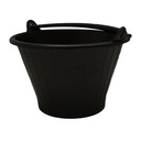 กระป๋องปูนแบบหนา ขนาด 30x19x19 CM. (6 ลิตร) สีดำ