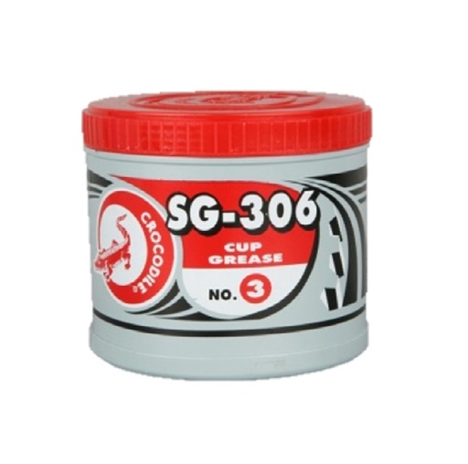 [1000015] จารบี No.3 0.5 กก. สีแดง จระเข้