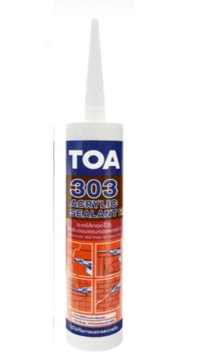 [1007766] อะคริลิกอุดโป๊ว303 280มล. สีน้ำตาล ทีโอเอ