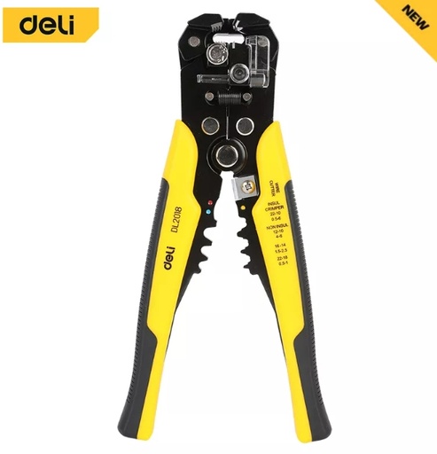 [1007786] เครื่องปอกสายไฟ 0.2-6mm EDL2018 DELI+