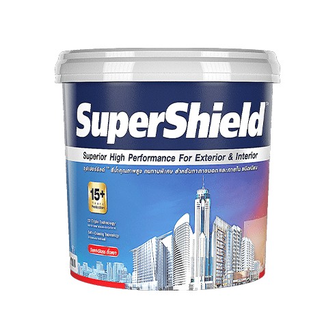 [1007808] สีน้ำ ซุปเปอร์ชิลด์ กึ่งเงา ภายนอก 2.5กล.เบสD TOA