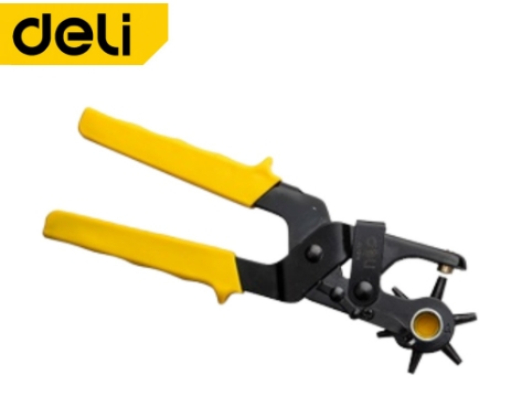 [1000554] คีมเจาะรูเข็มขัดเจาะได้ 6 รู ขนาด 9" EDL1919 DELI+