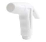 [1009087] หัวฉีดชำระ พลาสติก สีขาว NY018 MIRRER